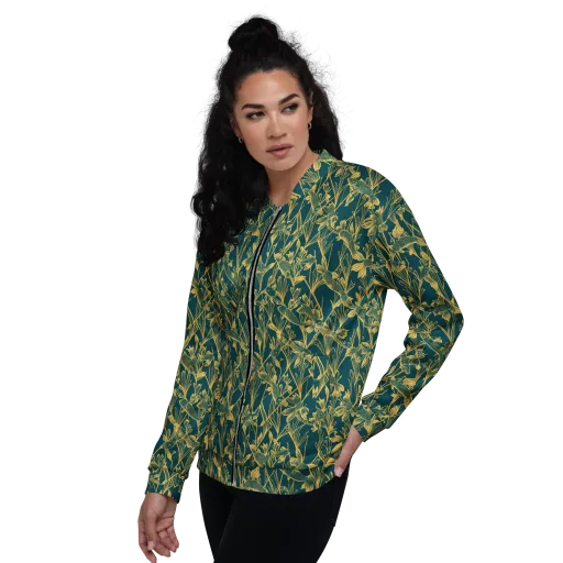 Gilded Pondlife on a Bomber Jacket