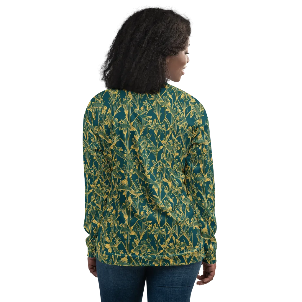 Gilded Pondlife on Bomber Jacket — Back