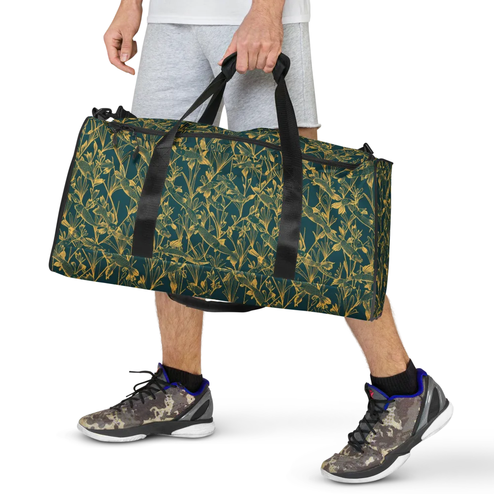 Gilded Pondlife on Duffle Bag — Front