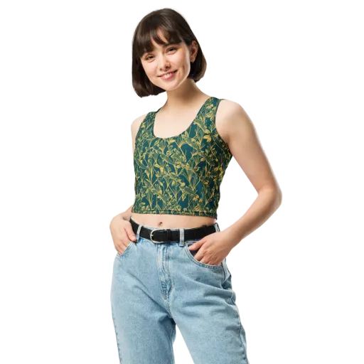 Gilded Pondlife on a Crop Top