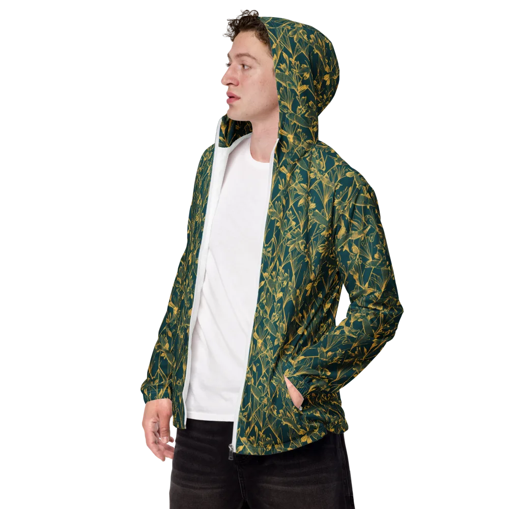 Gilded Pondlife on Men's Windbreaker — Left Front