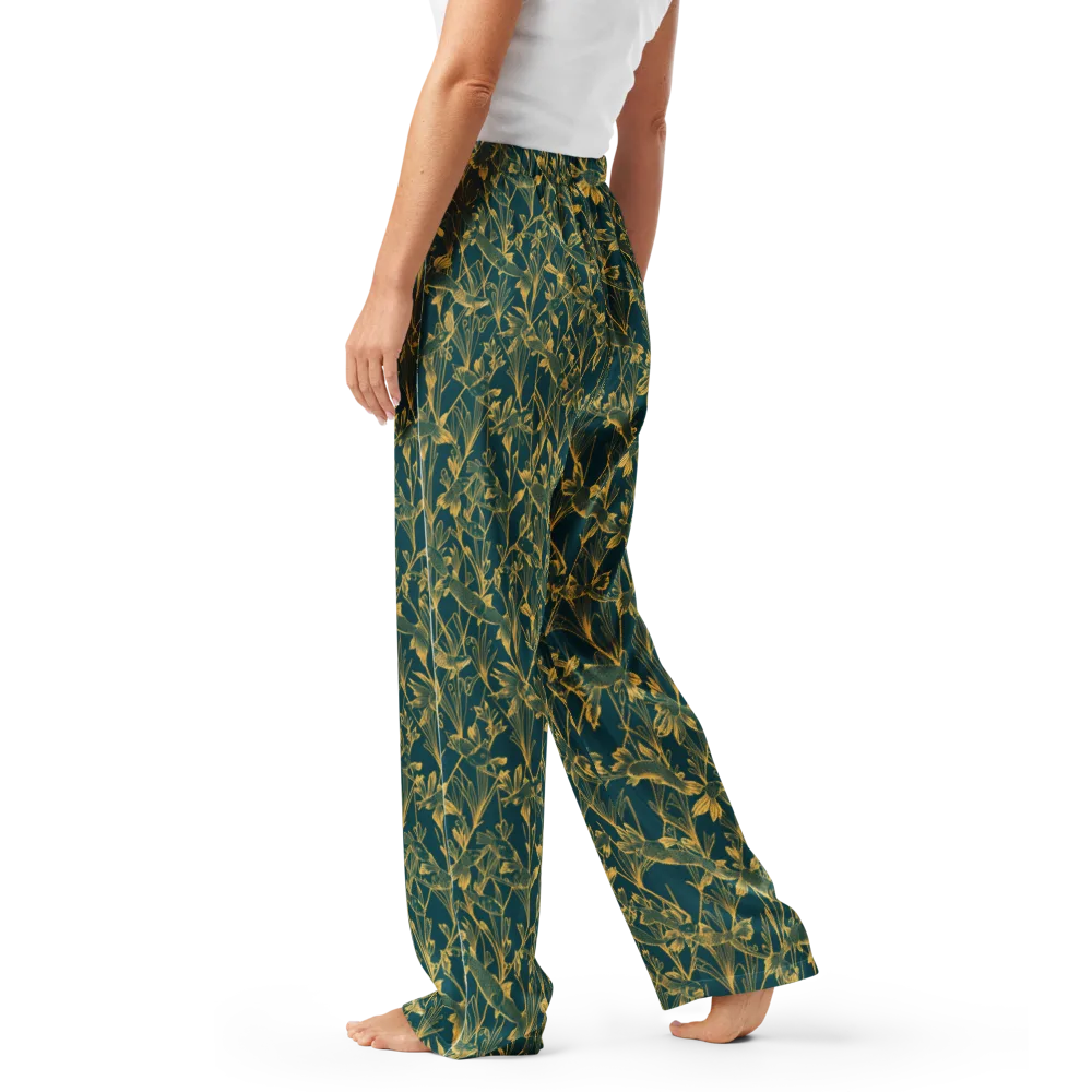 Gilded Pondlife on Women's Pajama Pants — Left