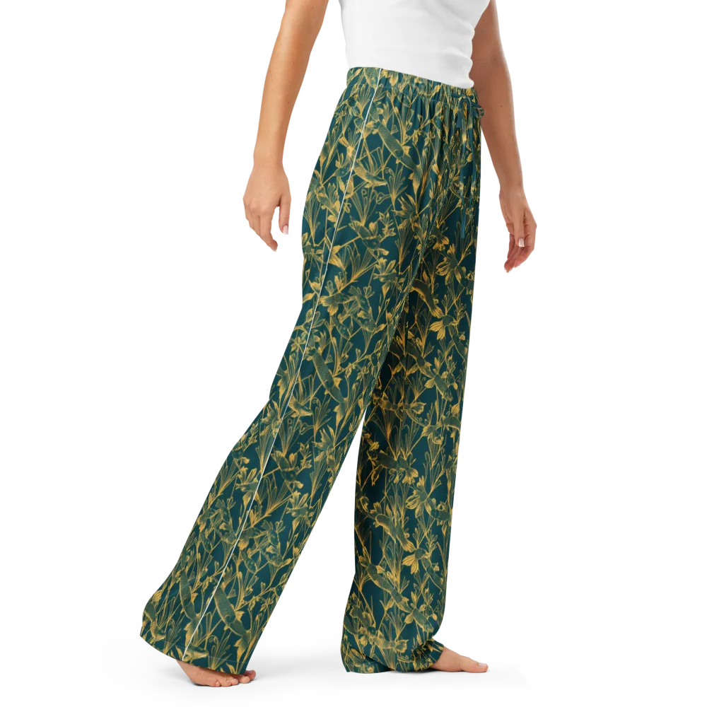 Gilded Pondlife on Women's Pajama Pants — Right Front