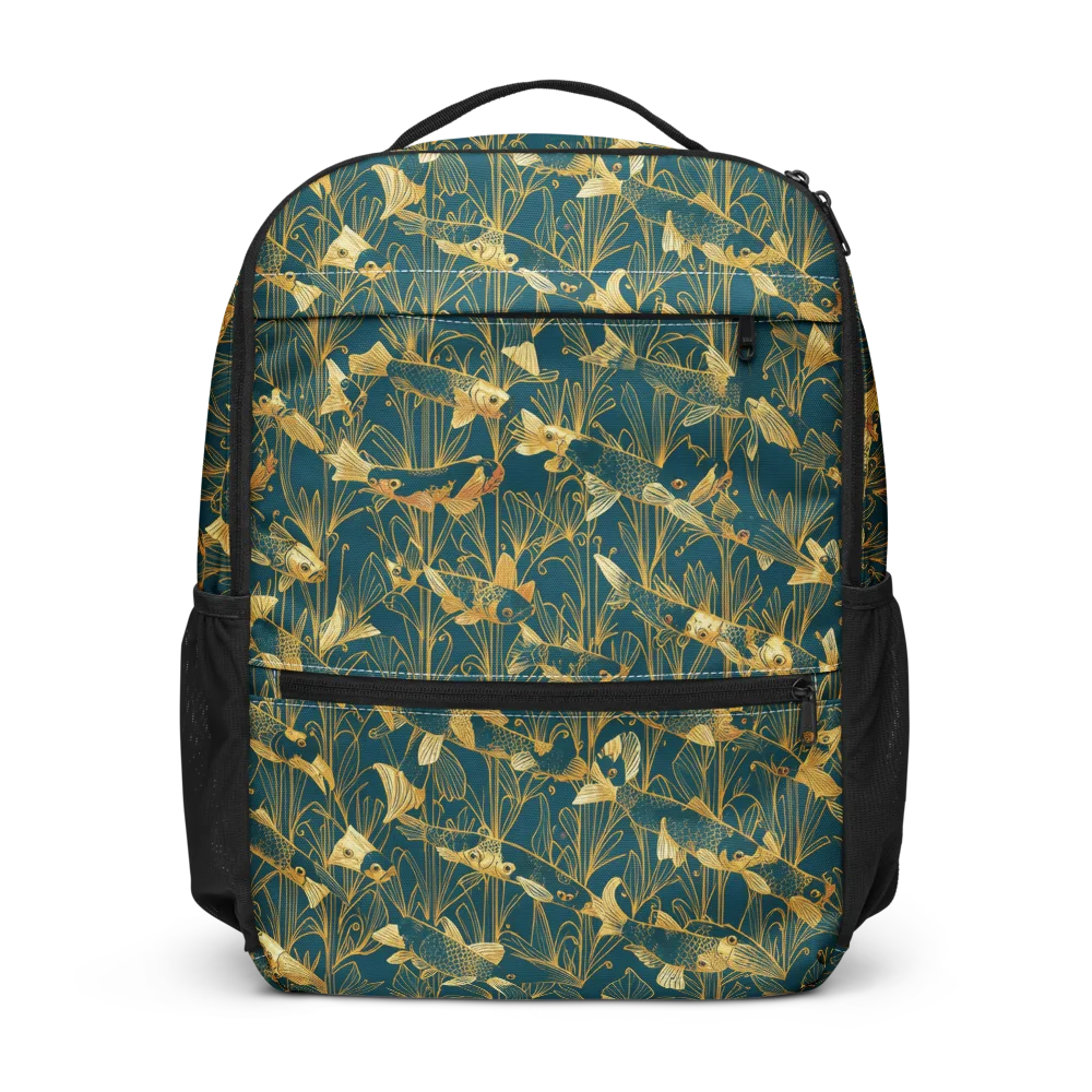 Midnight Pond on Utility Backpack — Front