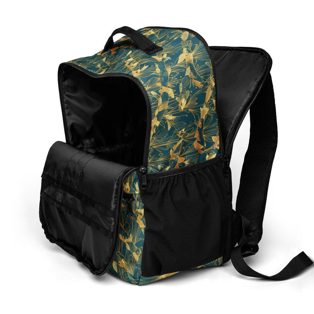 Midnight Pond on Utility Backpack — Product details 2