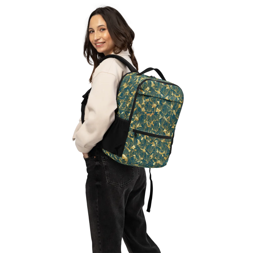 Midnight Pond on Utility Backpack — Back