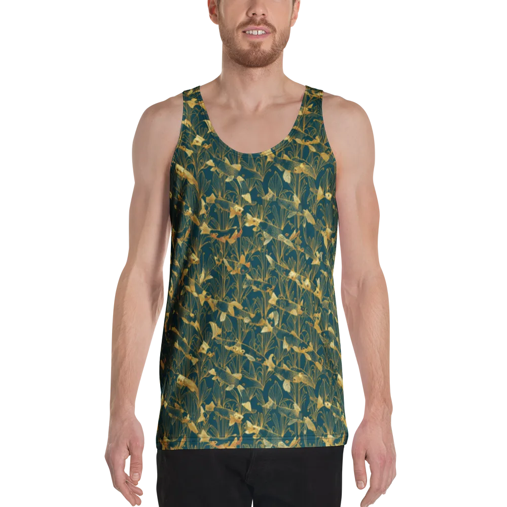 Midnight Pond on Men's Tank Top — Front