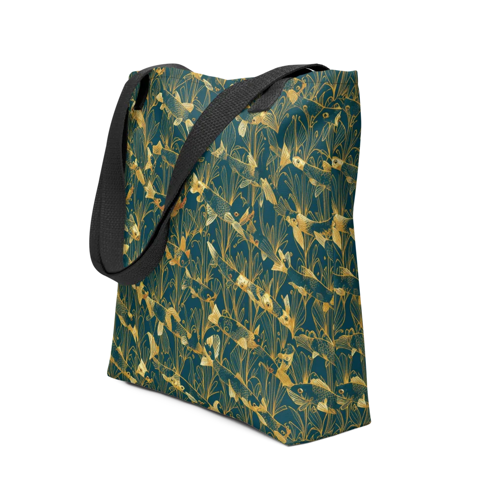 Midnight Pond on Tote Bag — Front
