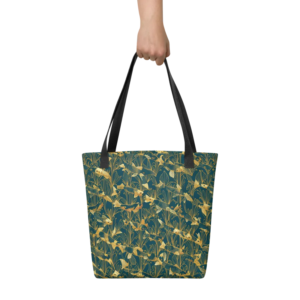 Midnight Pond on Tote Bag — Front