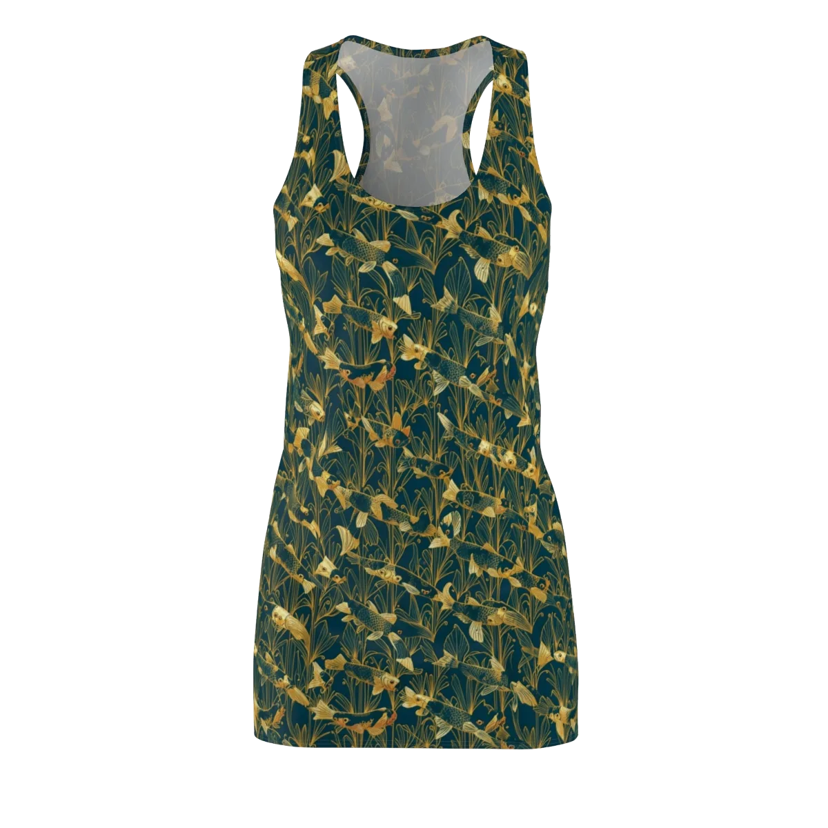 Midnight Pond on Racerback Dress — Front