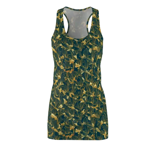 Midnight Pond on a Racerback Dress