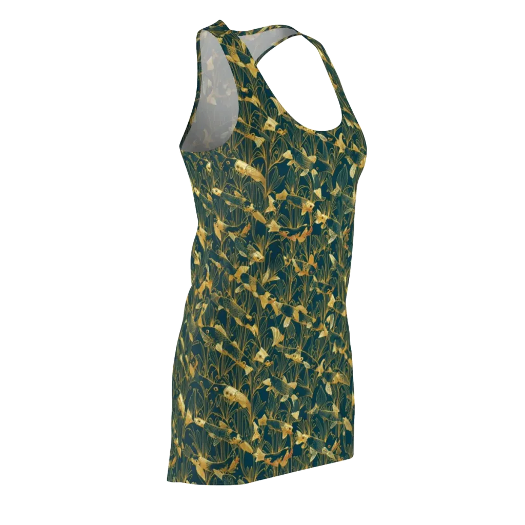 Midnight Pond on Racerback Dress — Front Side