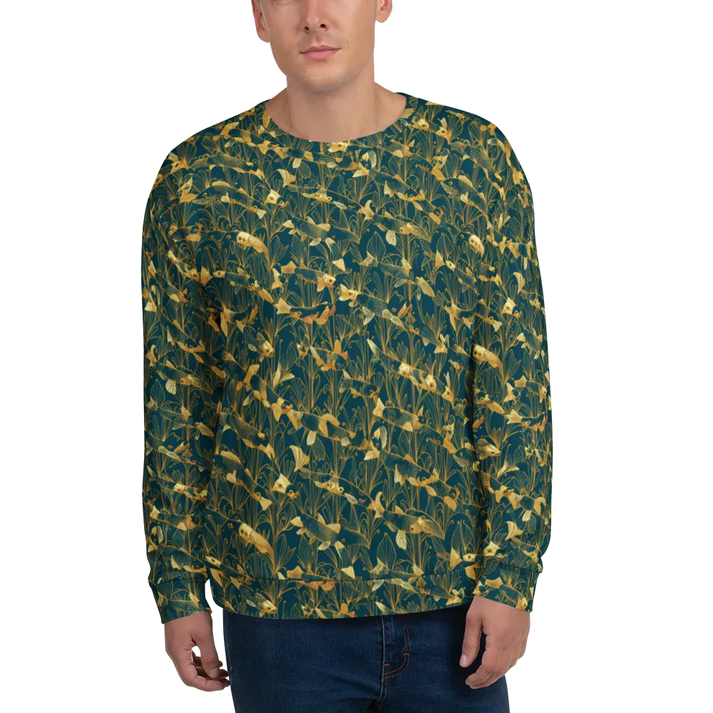 Midnight Pond on Sweatshirt — Front