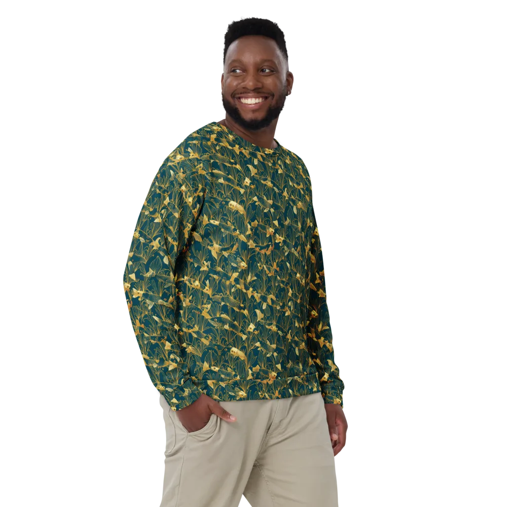 Midnight Pond on Sweatshirt — Front