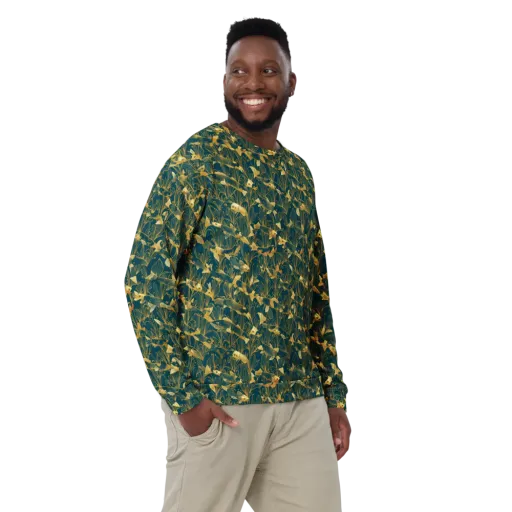 Midnight Pond on a Sweatshirt