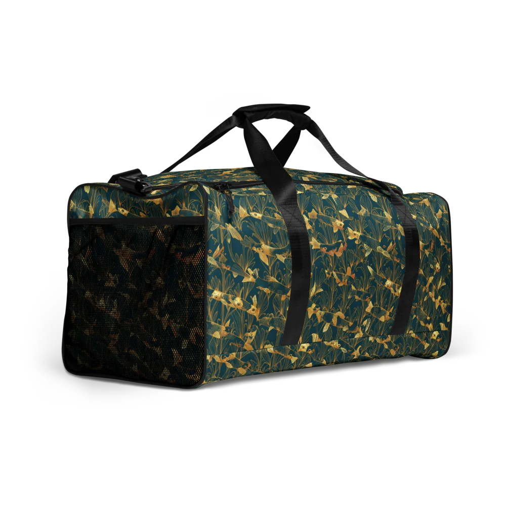 Midnight Pond on Duffle Bag — Right Front