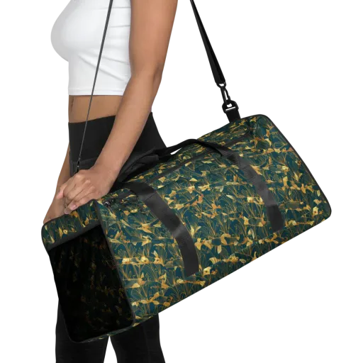 Midnight Pond on a Duffle Bag