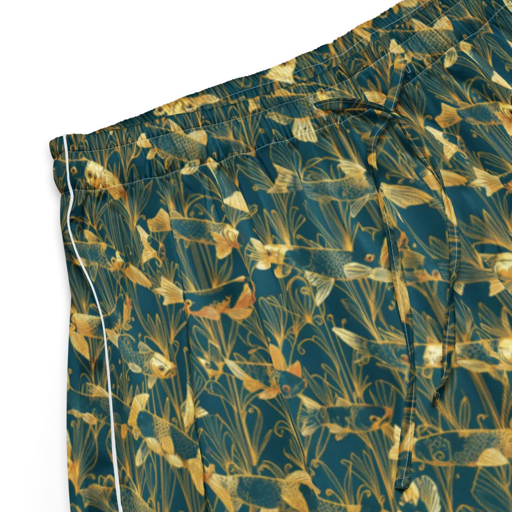 Midnight Pond on Women's Pajama Shorts — Product details