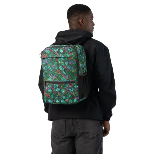 Jewelwing Garden on a Utility Backpack