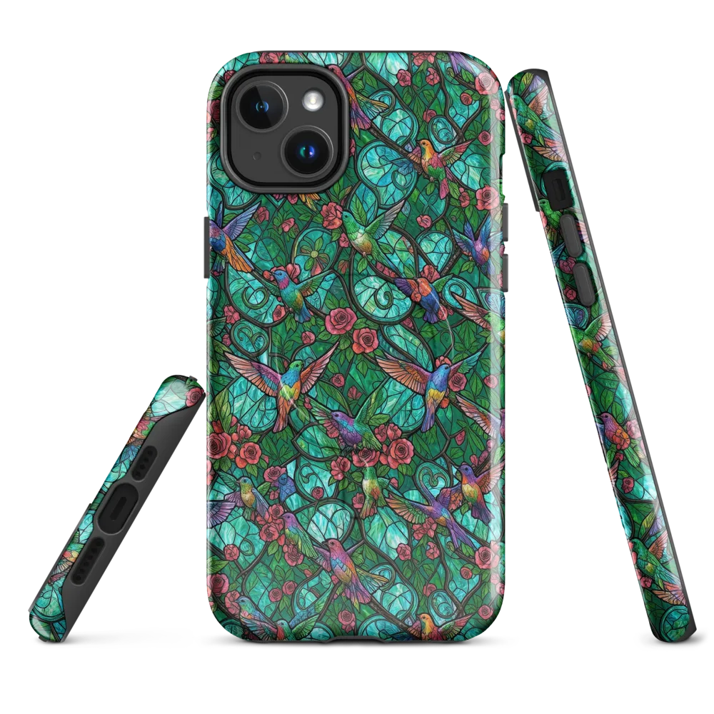 Jewelwing Garden on MagSafe Tough Case for iPhone® — Front