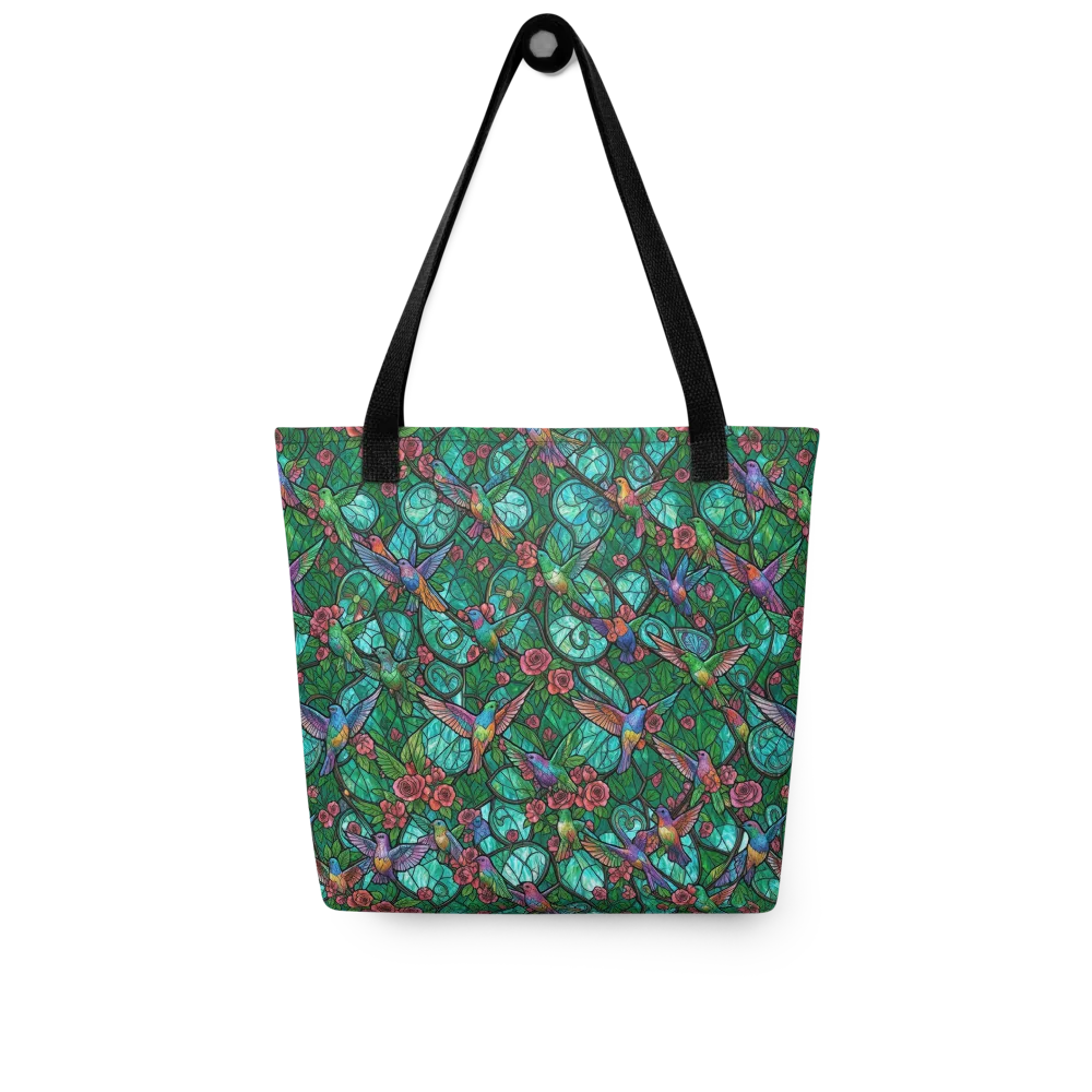 Jewelwing Garden on Tote Bag — Front