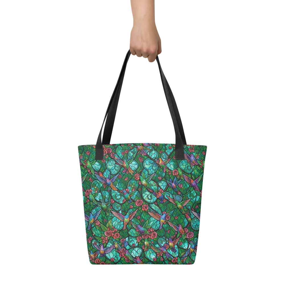 Jewelwing Garden on Tote Bag — Front