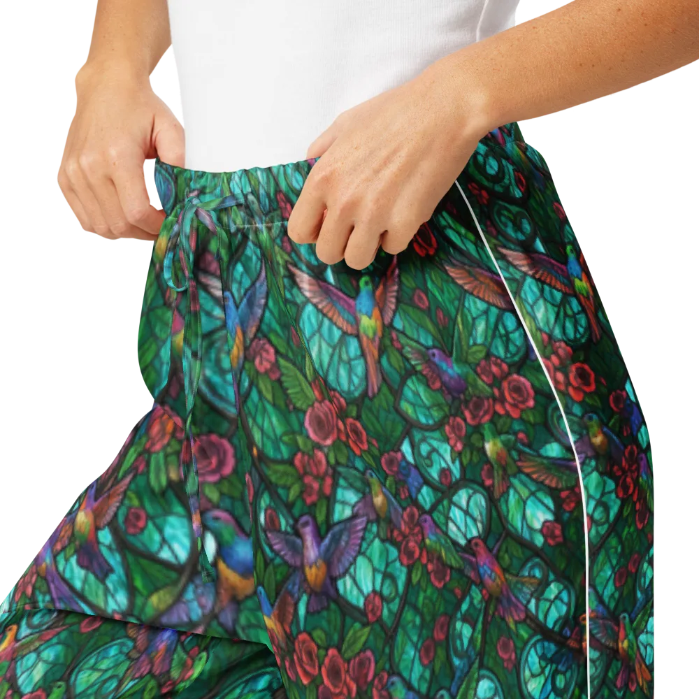 Jewelwing Garden on Women's Pajama Pants — Product details