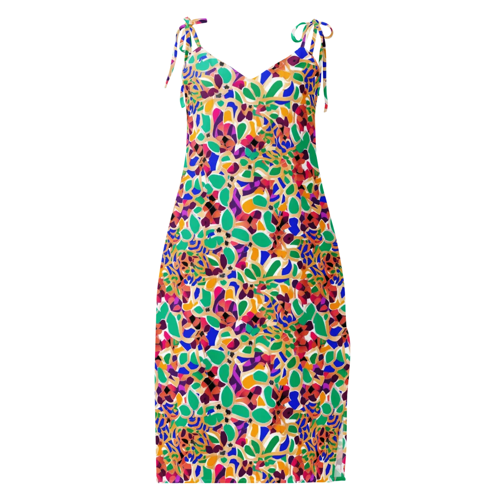 Confetti Bloom on Slip Dress — Front