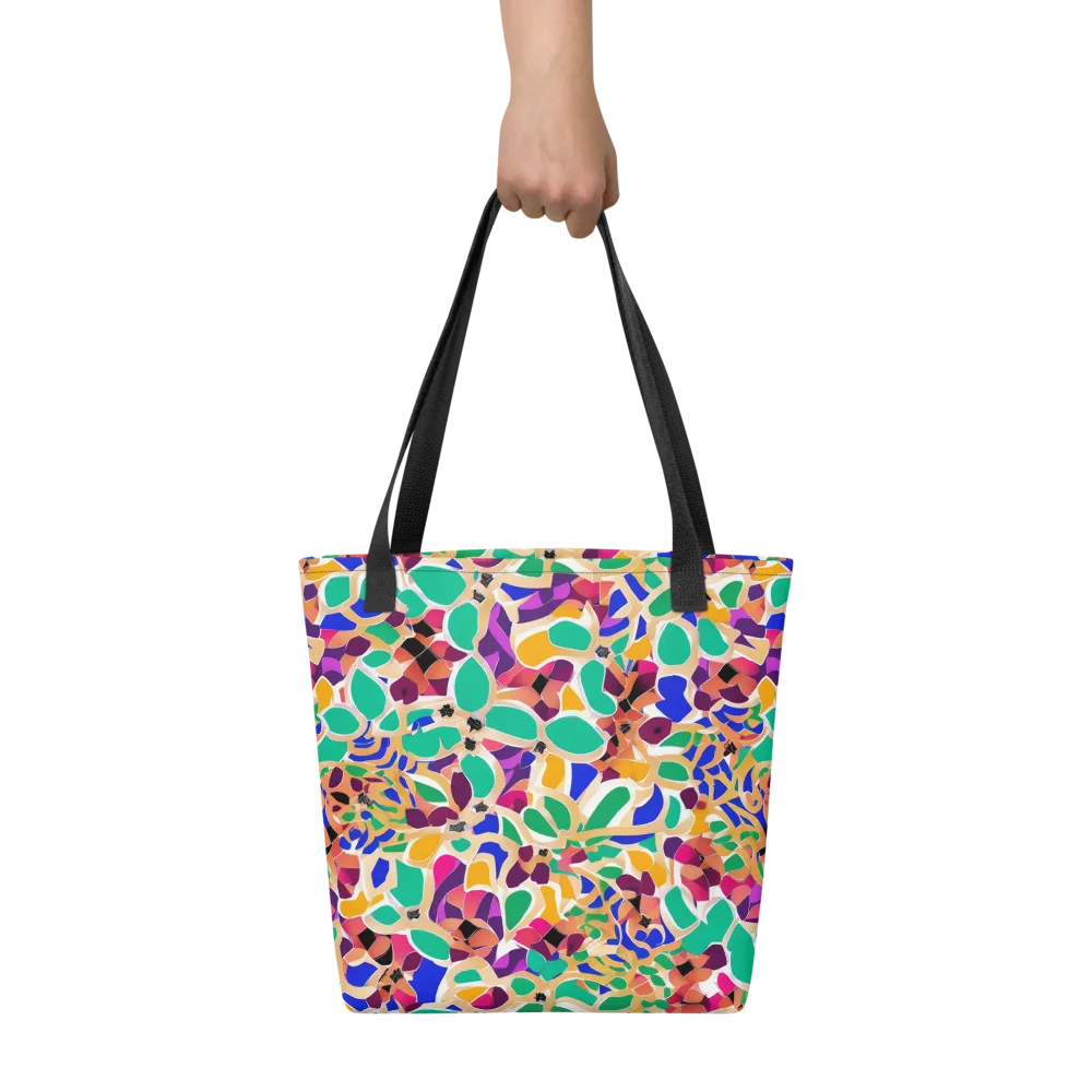 Confetti Bloom on Tote Bag — Front