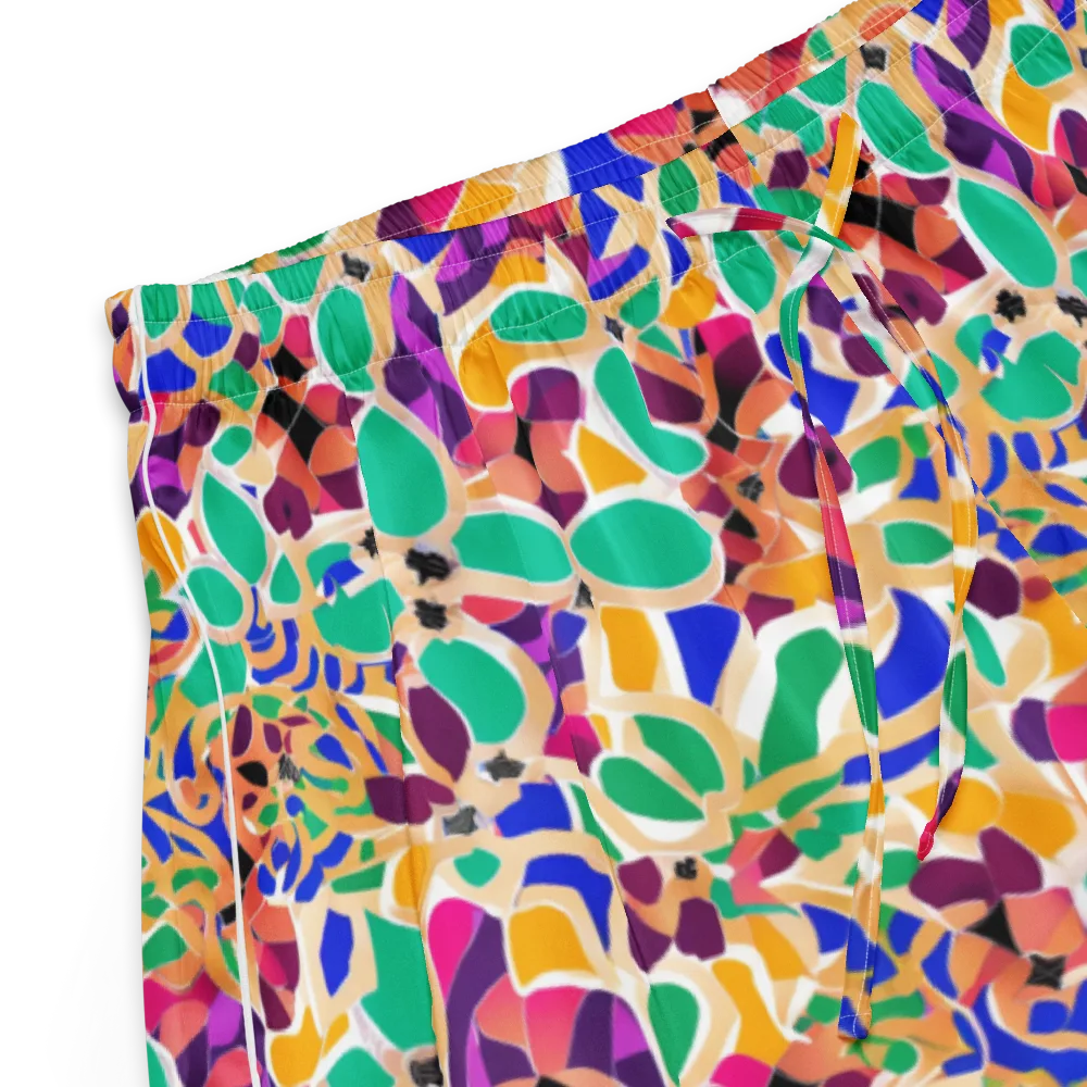 Confetti Bloom on Women's Pajama Shorts — Product details
