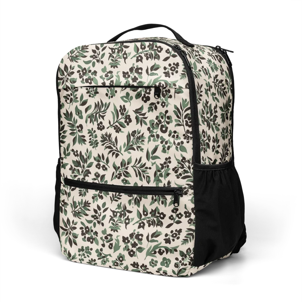 Verdant Ink on Utility Backpack — Left Front