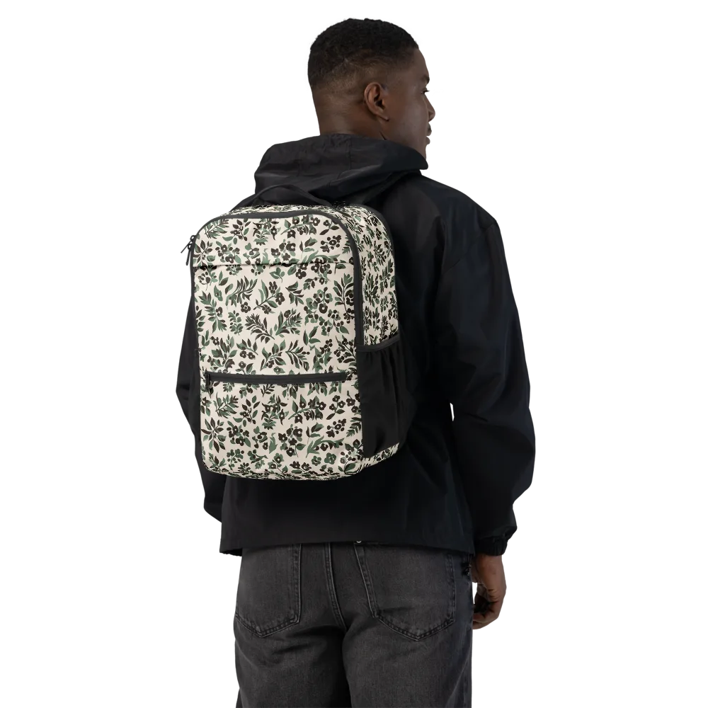 Verdant Ink on Utility Backpack — Back