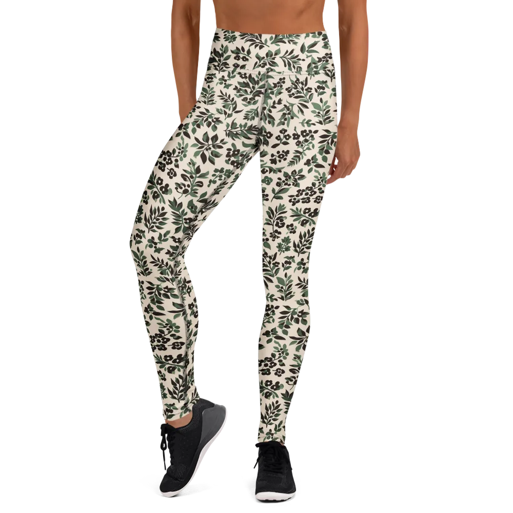 Verdant Ink on Yoga Leggings — Front