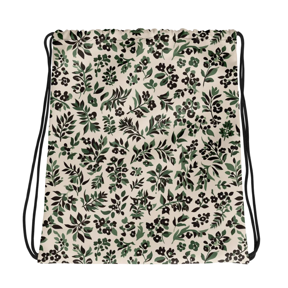 Verdant Ink on Drawstring Bag — Photo