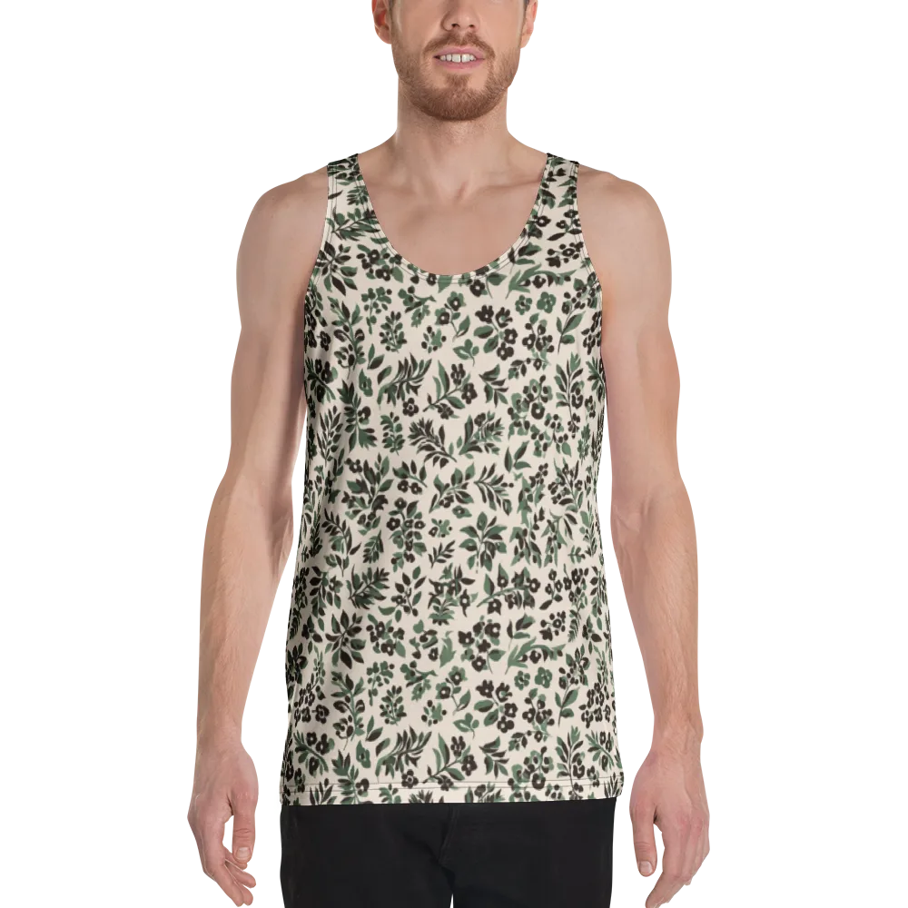 Verdant Ink on Men's Tank Top — Front