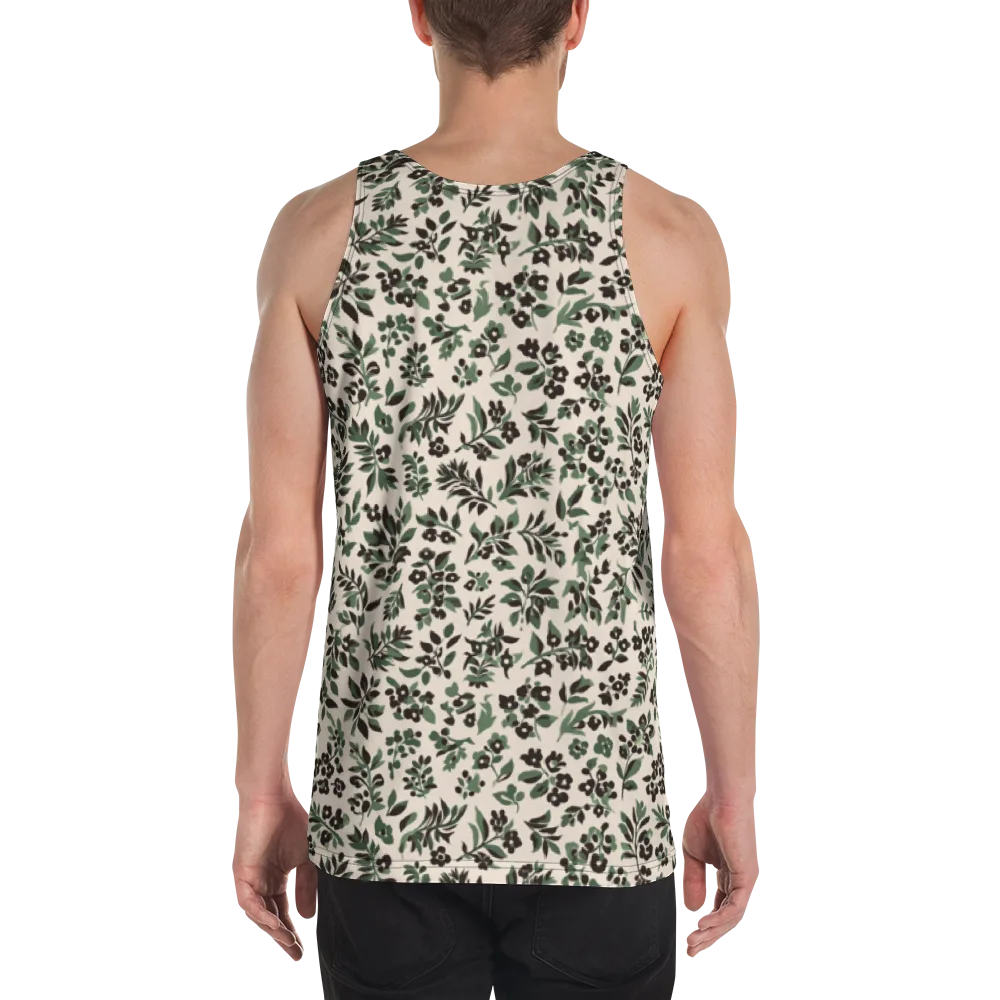 Verdant Ink on Men's Tank Top — Back