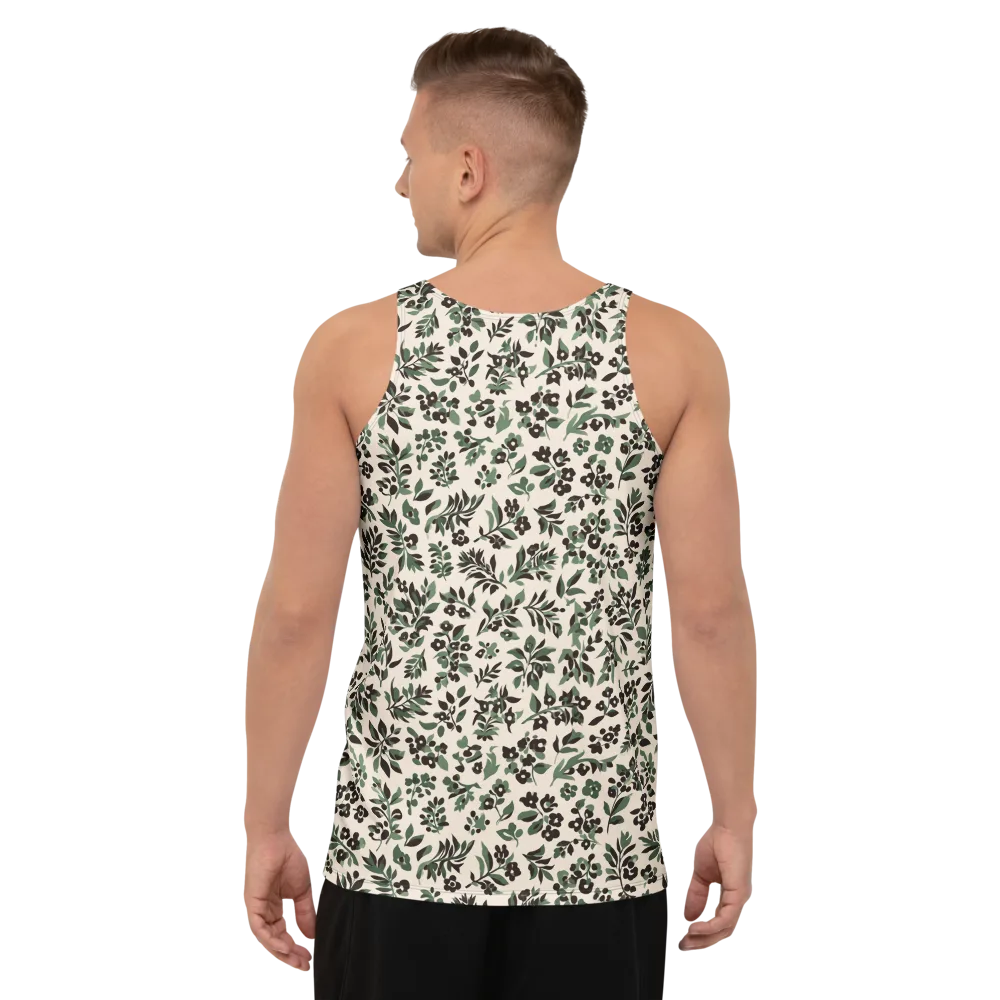 Verdant Ink on Men's Tank Top — Back