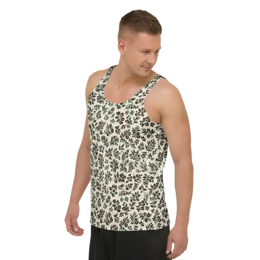 Verdant Ink on a Men's Tank Top