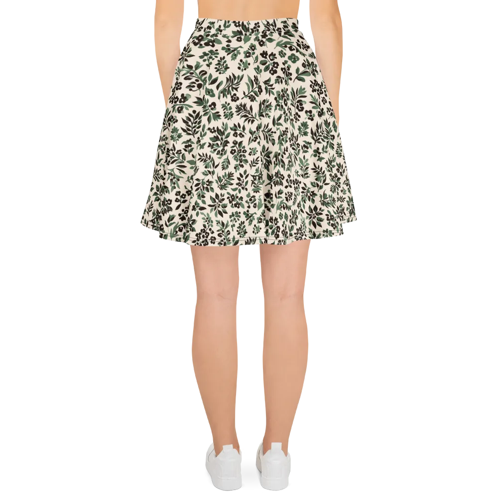 Verdant Ink on Skater Skirt — Back