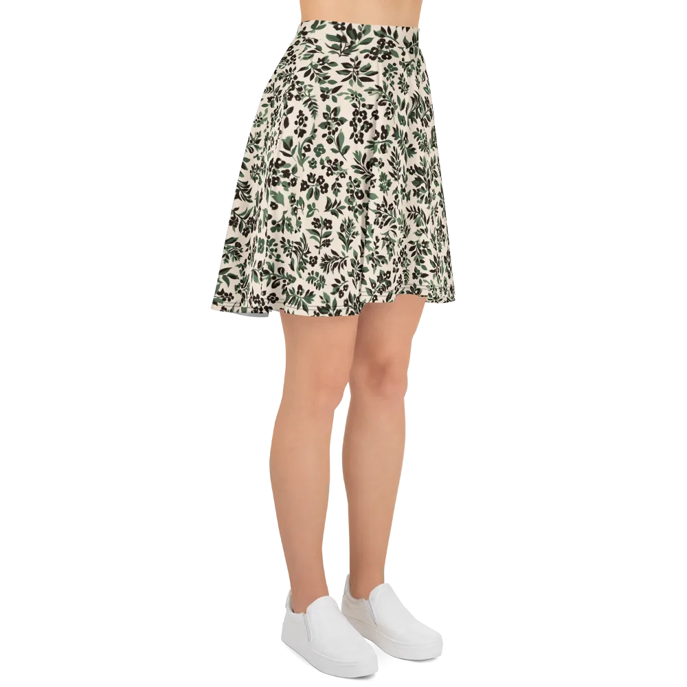 Verdant Ink on Skater Skirt — Right