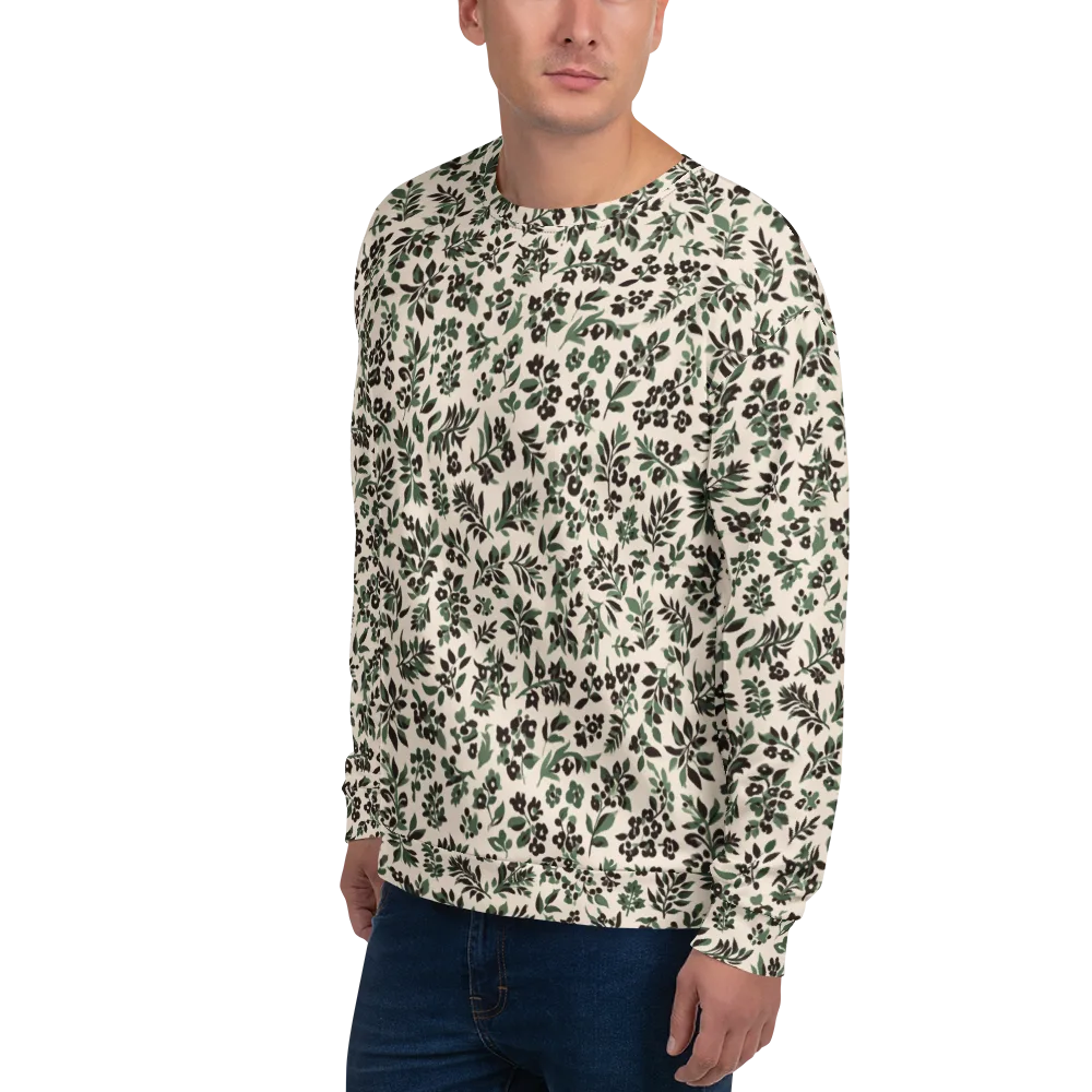 Verdant Ink on Sweatshirt — Left Front