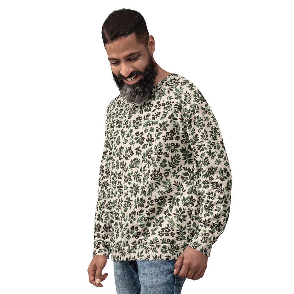 Verdant Ink on Sweatshirt — Left Front