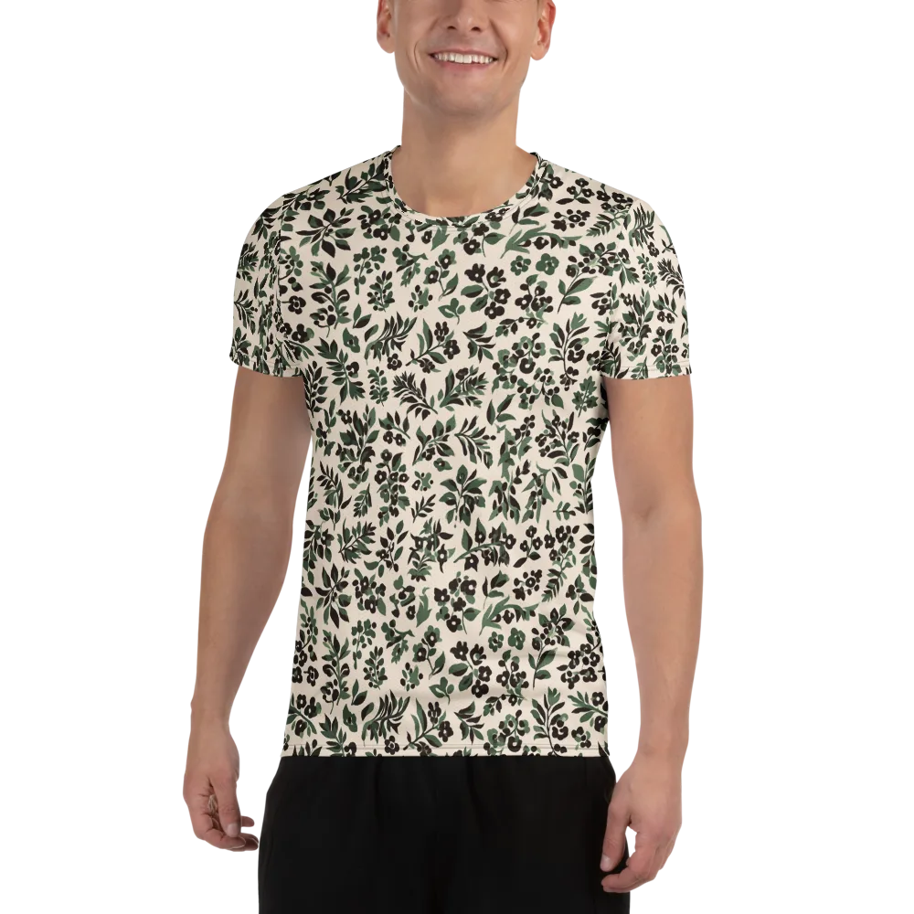 Verdant Ink on Men's Athletic T-Shirt — Front