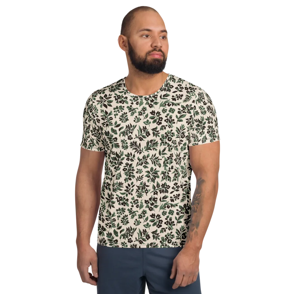 Verdant Ink on Men's Athletic T-Shirt — Front