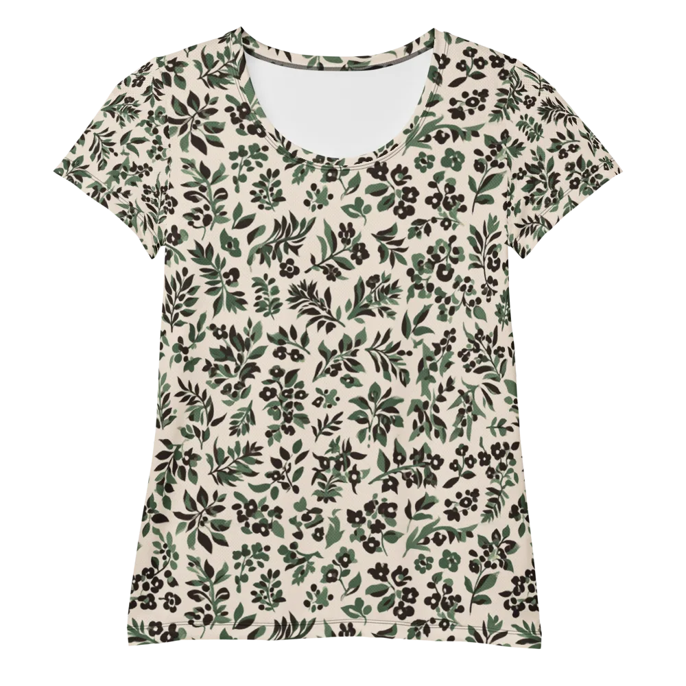 Verdant Ink on Women's Athletic T-Shirt — Front