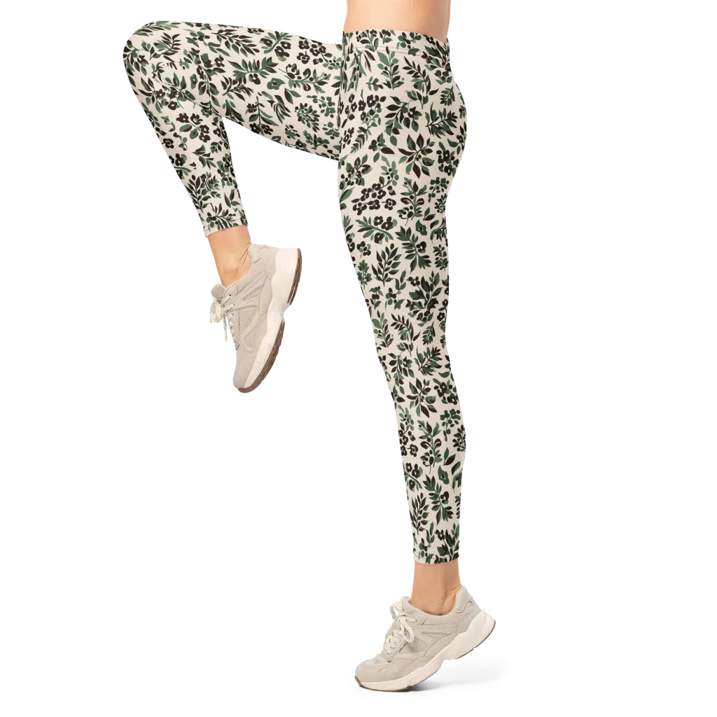 Verdant Ink on Leggings — Left