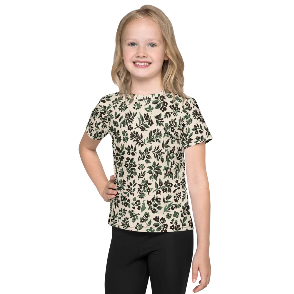 Verdant Ink on Kids Crew Neck T-Shirt — Front