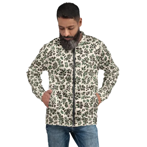Verdant Ink on a Bomber Jacket