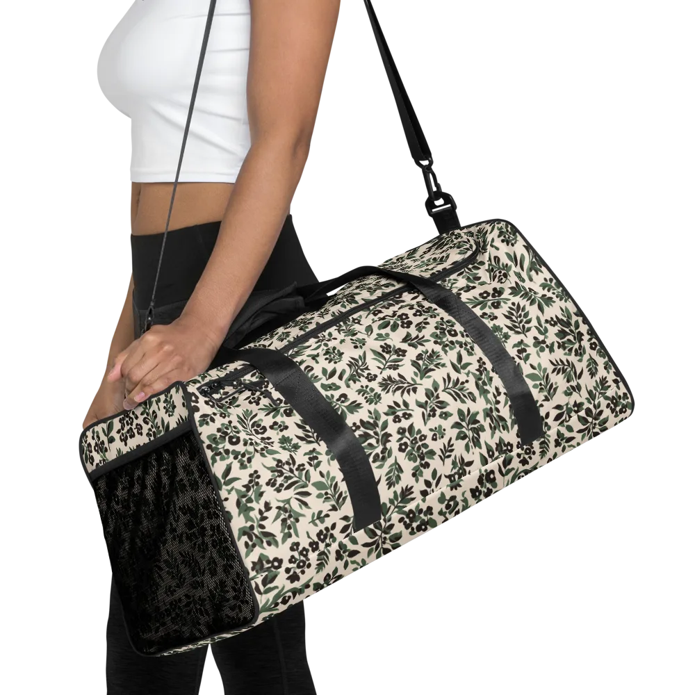Verdant Ink on Duffle Bag — Front