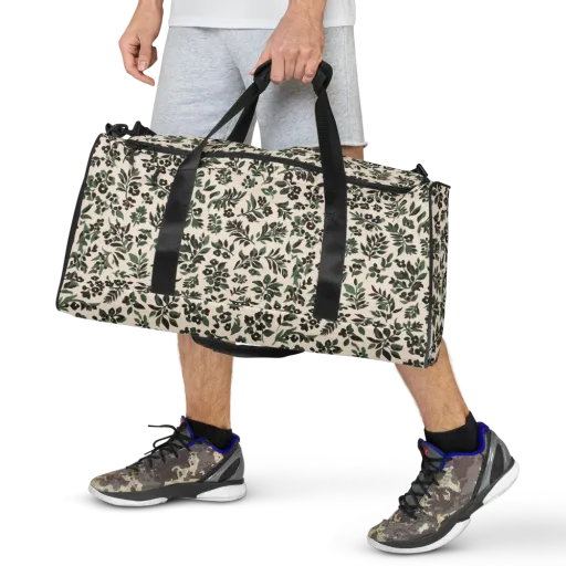 Verdant Ink on a Duffle Bag